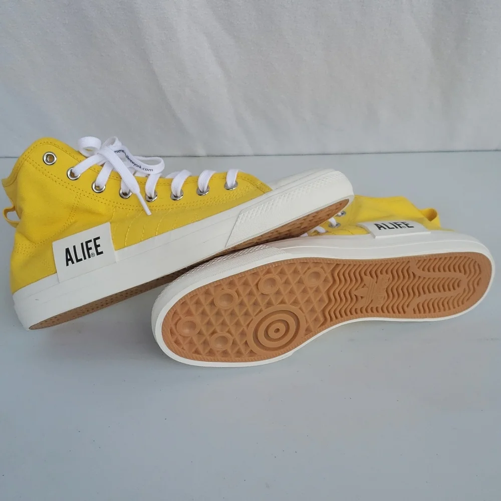 Yellow Adidas Alice size11.5 - Picture 3 of 5